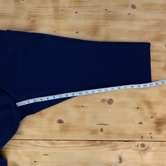 Torrid Retro Bue Sailor Ponte Knit Cropped Pants Sz 18 - Picture 12 of 12